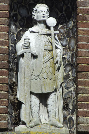 Statue of St Alban - St Alban